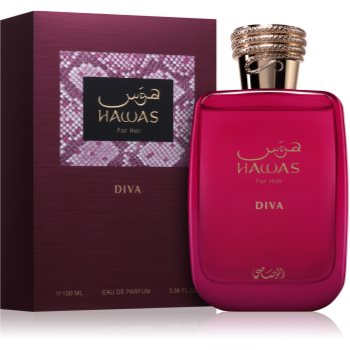 Rasasi Hawas Diva Eau de Parfum pentru femei - imagine 3